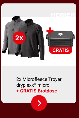 Set Herren Microfleece Troyer 